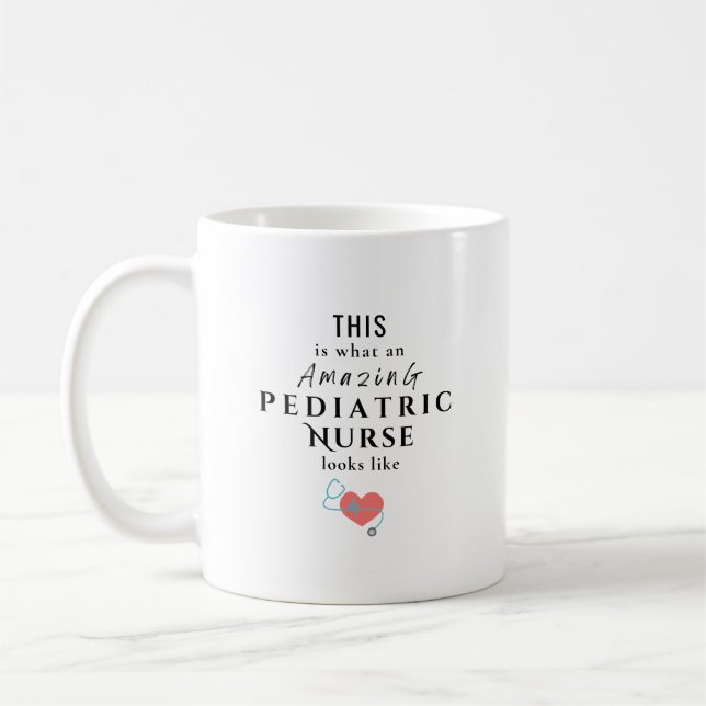 Mug Infirmière pédiatrique (Gauche)