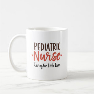 Mug Infirmière pédiatrique – Prendre soin des petites 