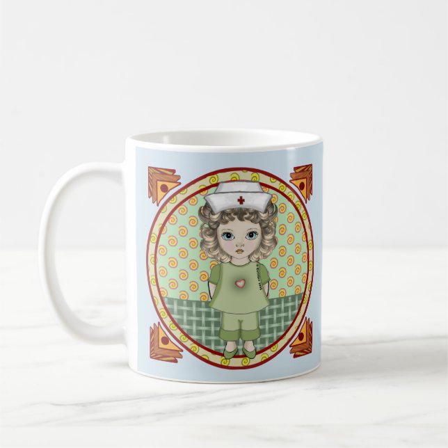 Mug infirmière petite fille (Gauche)
