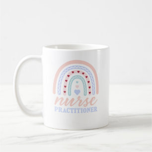 Mug Infirmière Praticien Arc-en-ciel