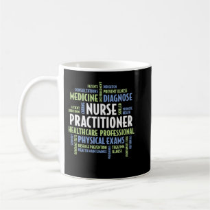 Mug Infirmière praticienne - Paroles NP pour le don NP