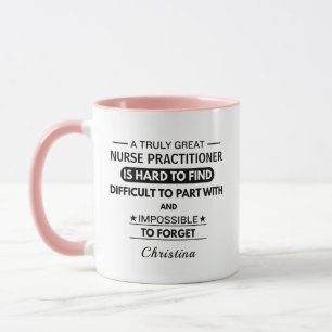Mug Infirmière praticienne personnalisée