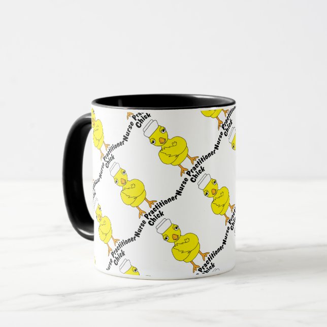Mug infirmière praticienne poussette (Devant gauche)