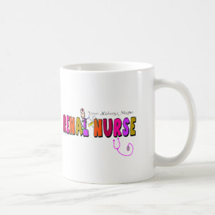 Mug Infirmière rénale "votre matière de reins "