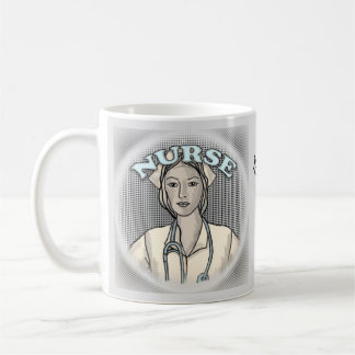 Mug infirmière rétro
