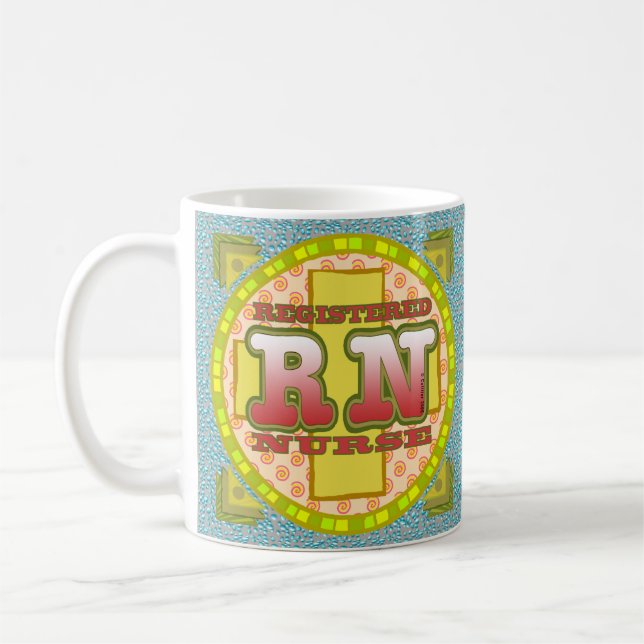 Mug Infirmière RN de nuit (Gauche)