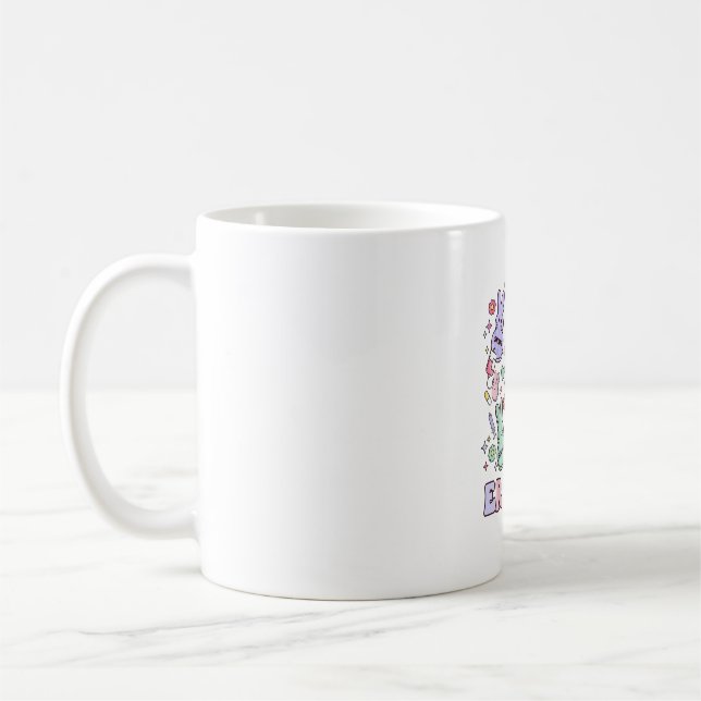 Mug Infirmière spécialisée des urgences du service des (Gauche)
