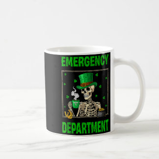 Mug infirmière squelette du service des urgences jour