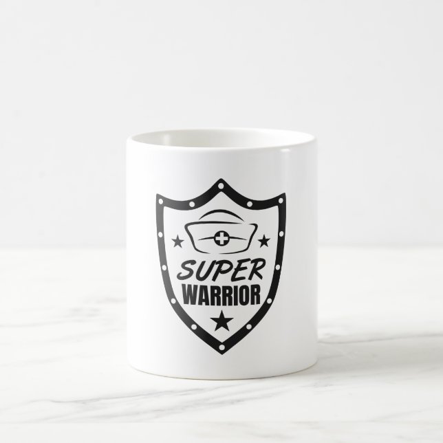 Mug Infirmière super guerrière (Centre)
