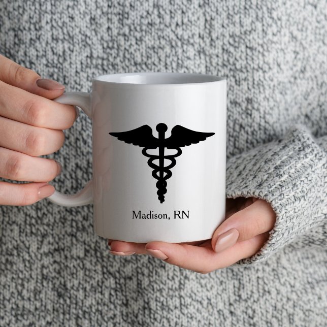 Mug Infirmière sur mesure Dre Infirmière critique Prés (Créateur téléchargé)