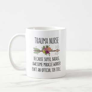 Mug Infirmière traumatique Urgence Urgence Urgence Urg