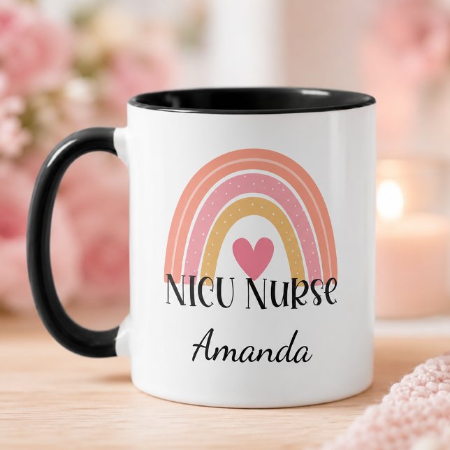 Mug Infirmière USIN personnalisée (Personalized NICU Nurse Mug)