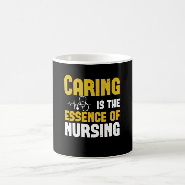 Mug Infirmières Corona - Les soins sont l'essence (Centre)