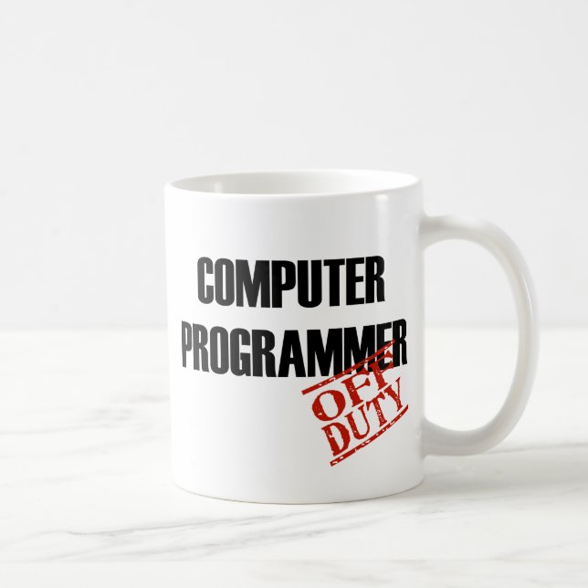 Mug Informaticien qui n'est pas de service (Droite)