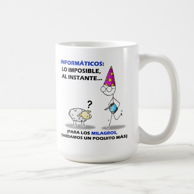 Mug informáticos : lo imposible, instante d'Al…. (Droite)