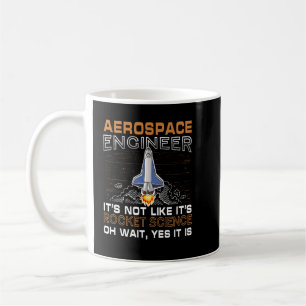 Mug Ingénieur Aérospatial cool Pour Hommes Femmes Aéro