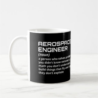Mug Ingénieur aérospatial - Définition amusante W-1