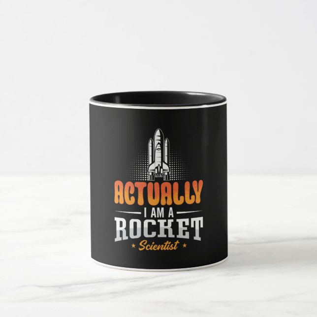 Mug Ingénieur Aérospatial En Fait Je Suis Une Rocket S (Centre)