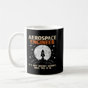 Mug Ingénieur aérospatial Génie spatial aéronautique