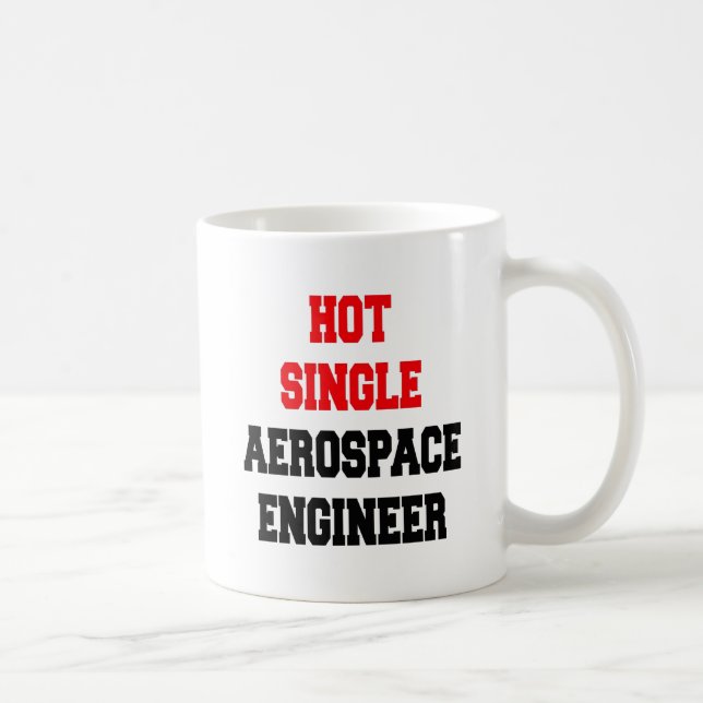 Mug Ingénieur aérospatial unique à chaud (Droite)