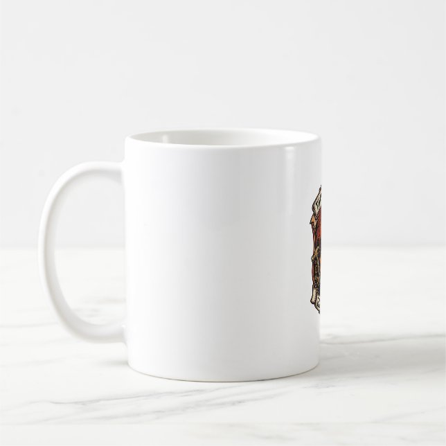 Mug Ingénieur aime Halloween Citrouille Casque de chan (Gauche)