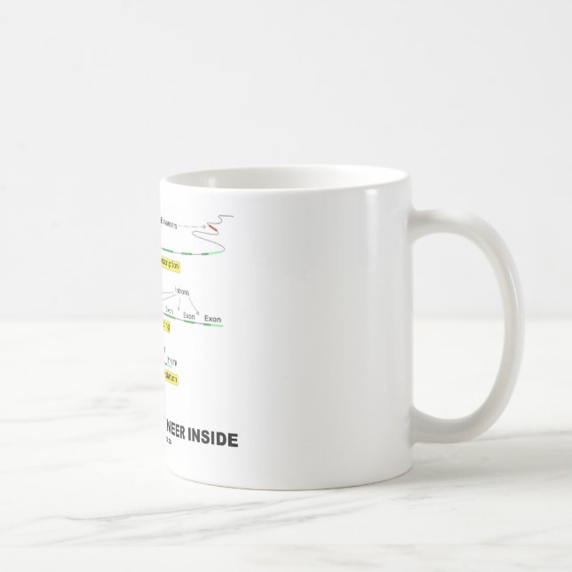 Mug Ingénieur biologique à l'intérieur (Droite)