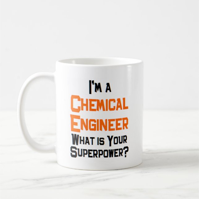 Mug ingénieur chimique (Gauche)