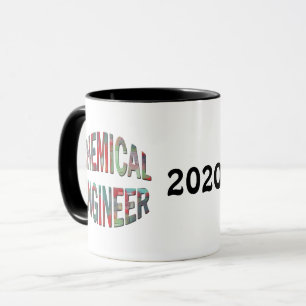Mug Ingénieur chimique coloré