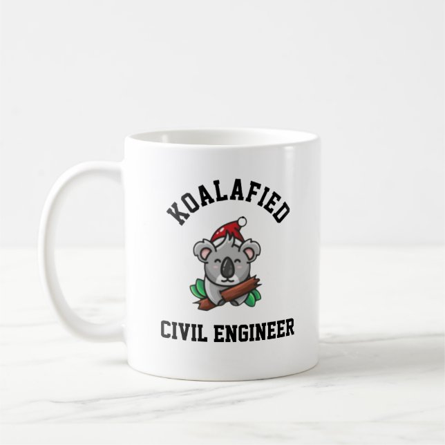 Mug Ingénieur civil Koalafied (Gauche)
