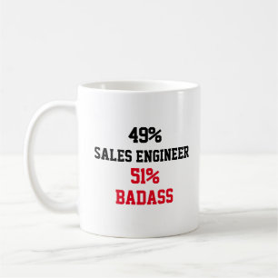 Mug Ingénieur commercial Badass