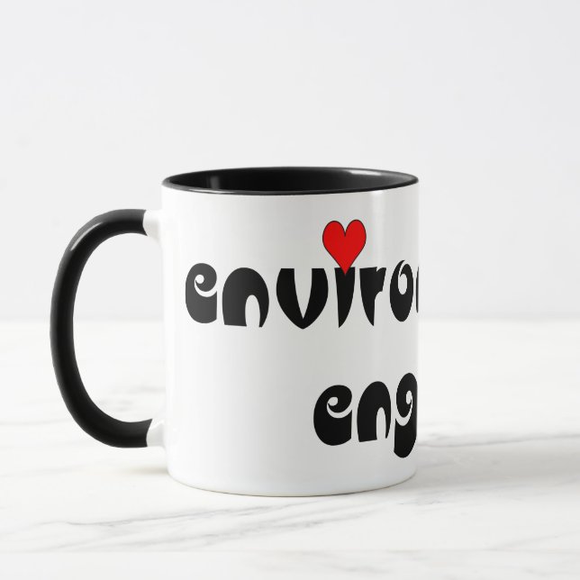 Mug Ingénieur de l'environnement Cœur (Gauche)