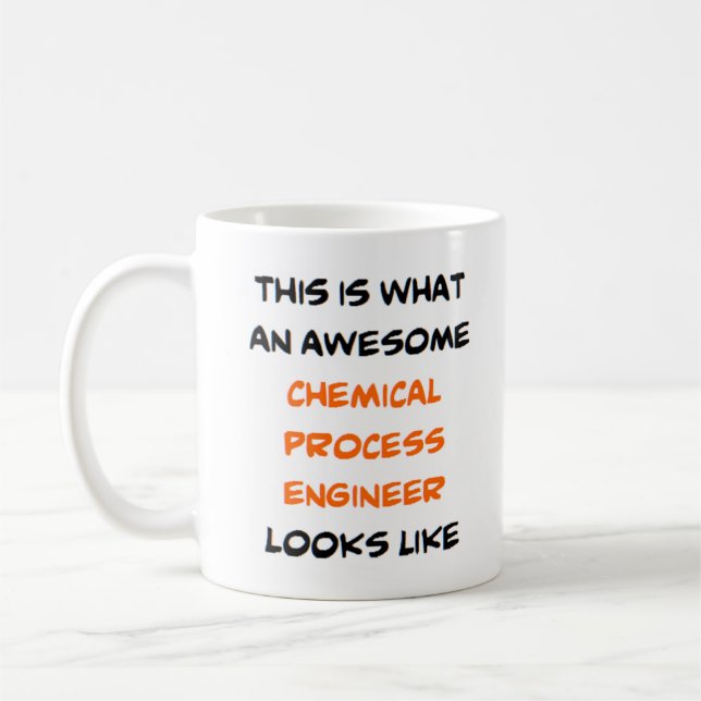 Mug ingénieur de processus chimique, génial (Gauche)