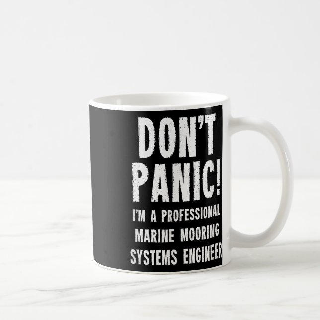 Mug Ingénieur de systèmes d'amarrage marin (Droite)