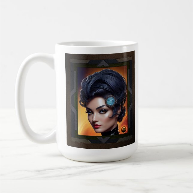 Mug Ingénieur des communications Evoratae Dinecatcious (Gauche)