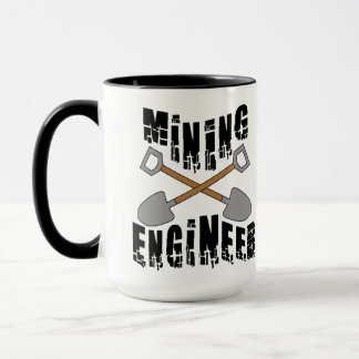 Mug Ingénieur des mines pelles croisées