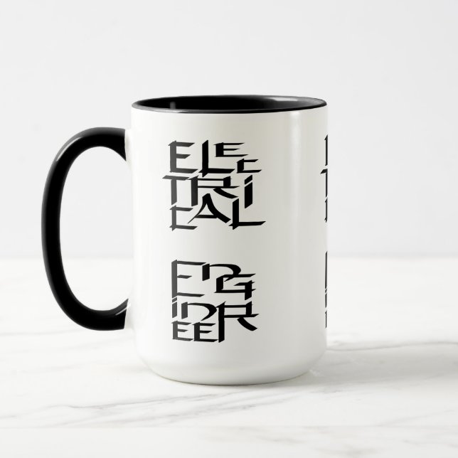 Mug Ingénieur électricien Caractère (Gauche)