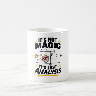 Mug Ingénieur électricien Ce n'est pas de la magie - J