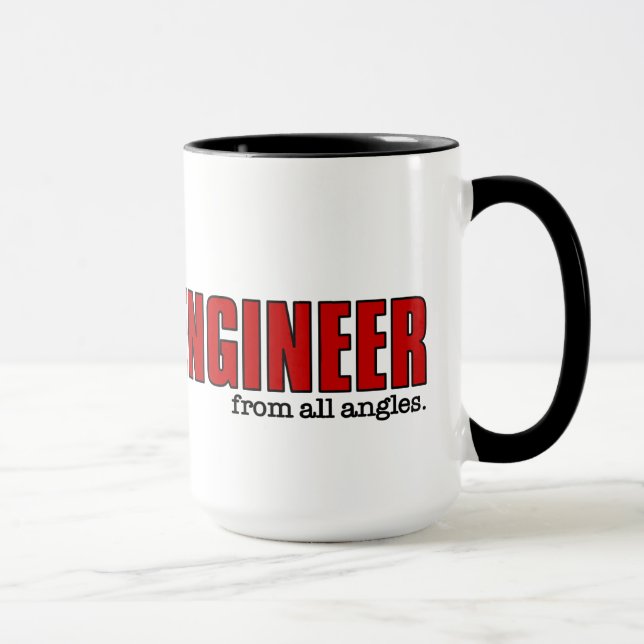 Mug Ingénieur en gestion de projet Funny Custom (Droite)