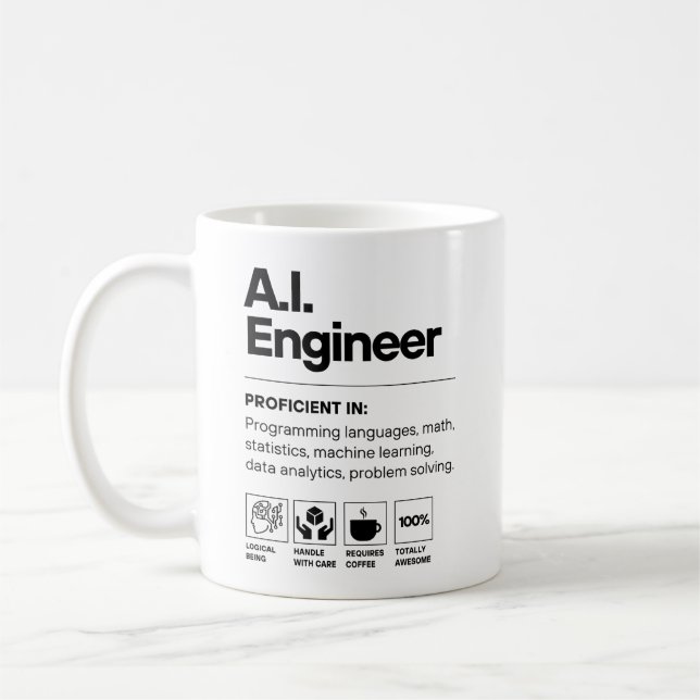 Mug Ingénieur en IA (Gauche)