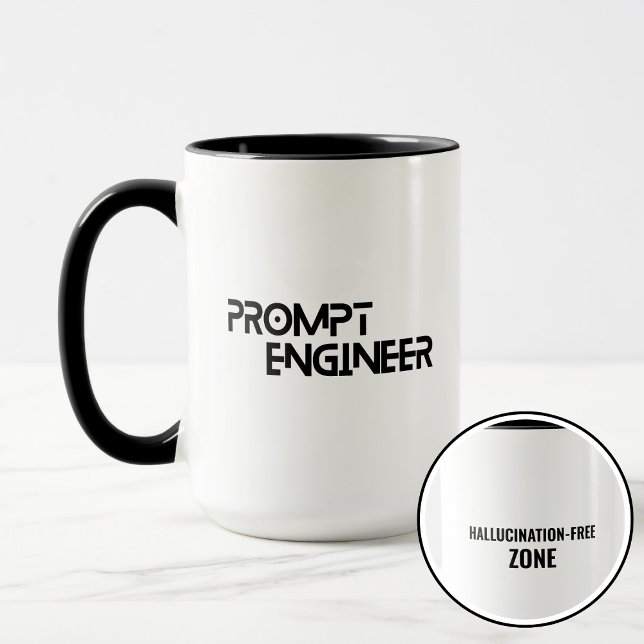 Mug Ingénieur en invites IA Tech Master  (Créateur téléchargé)