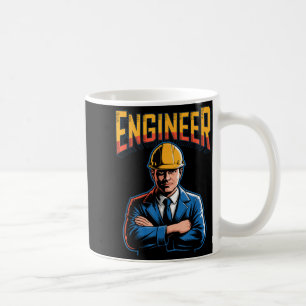 Mug Ingénieur en lettres grecques Stem Humour nerd