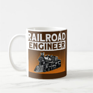 Mug Ingénieur ferroviaire Adultes du chemin de fer Kid