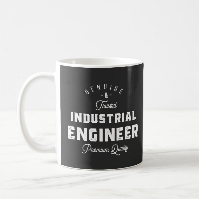 Mug Ingénieur industriel, cool, ingénieur, ingénierie, (Gauche)