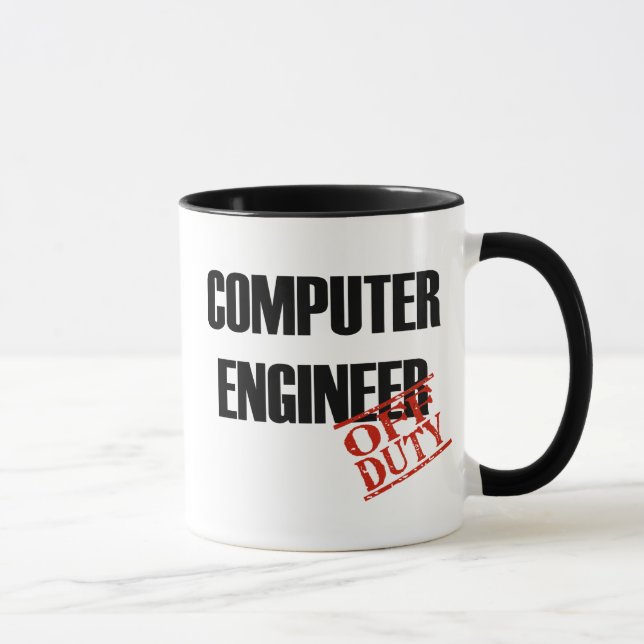 Mug Ingénieur informaticien qui n'est pas de service (Droite)