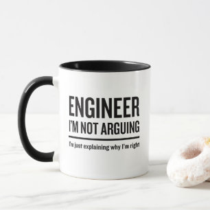 Mug Ingénieur, je ne parle pas