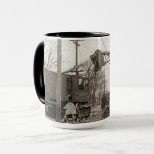 Mug INGÉNIEUR OPÉRATIONNEL DE LA grue et de la chaussu