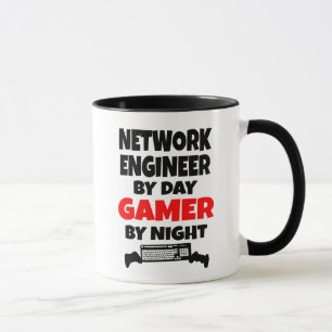 Mug Ingénieur réseau Gamer
