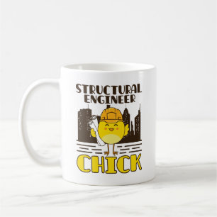 Mug Ingénieur structurel Chick Ingénieur civil
