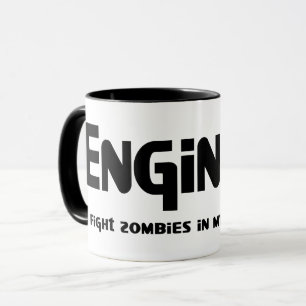 Mug Ingénieur Zombie Fighter