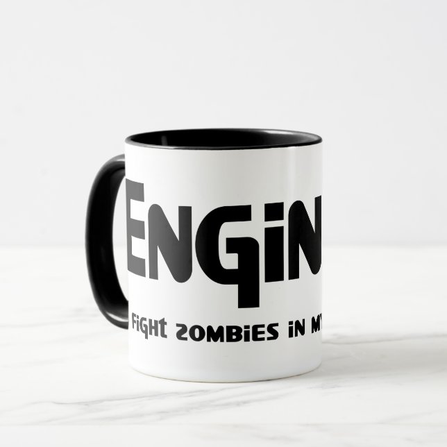 Mug Ingénieur Zombie Fighter (Devant gauche)